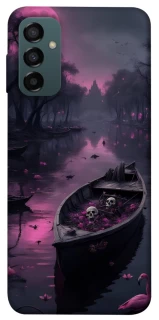 Чехол на Samsung Galaxy M14 5G Boat and flamingo фото 1 из 1