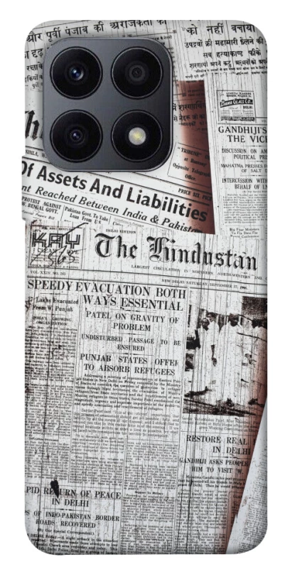 Чохол на Huawei Honor X8a Газети фото 1 з 1