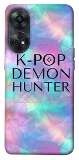 Чехол на Oppo Reno 8T 4G K-Pop Demon Hunters Logo фото 1 из 1