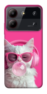 Чехол на ZTE Blade A54 4G Pink kitty фото 1 из 1