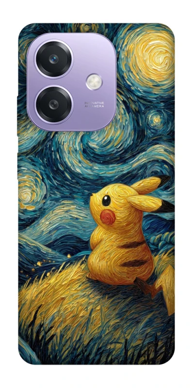 Чохол на Oppo A40m Pikachu and Van Gogh фото 1 з 1