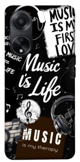 Чехол на Oppo A98 Music is Life фото 1 из 1