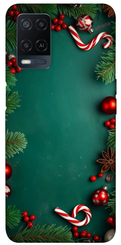 Чехол на Oppo A54 4G Новогодний v35 фото 1 из 1