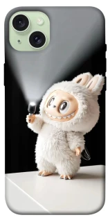 Чохол на Apple iPhone 15 Plus (6.7") Labubu with flashlight ver.2 фото 1 з 1