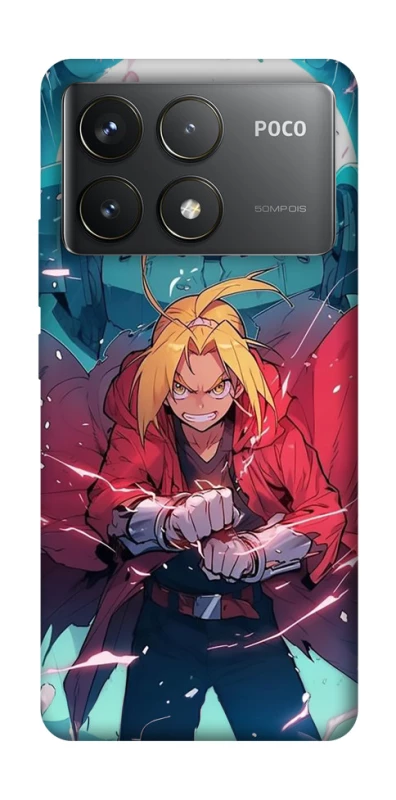 Чохол на Xiaomi Poco F6 Pro Edward Elric фото 1 з 1