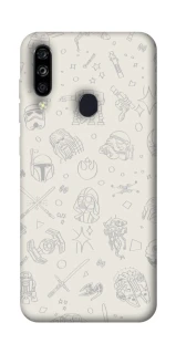 Чохол на ZTE Blade A7 (2020) Star Wars background ver.1 фото 1 з 1