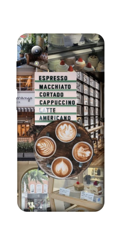 Чохол на ZTE Blade A3 (2019) Coffee collage ver.5 фото 1 з 1