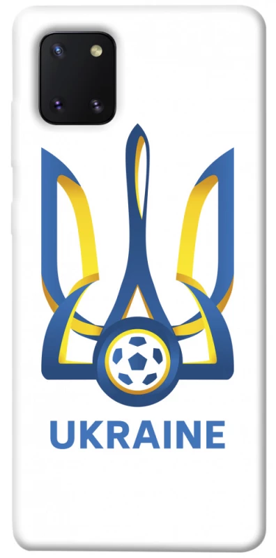 Чехол на Samsung Galaxy Note 10 Lite (A81) Футбольный Герб v2 фото 1 из 1