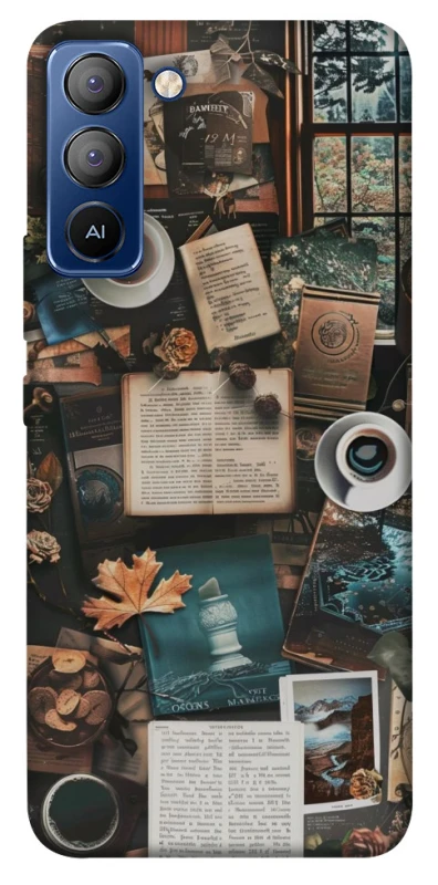 Чехол на TECNO Pop 5 LTE Autumn collage фото 1 из 1