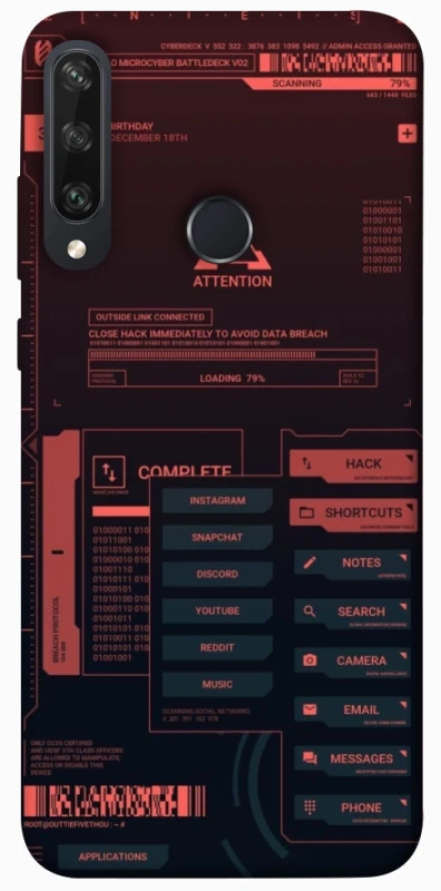 Чохол на Huawei Y6p Attention фото 1 з 1