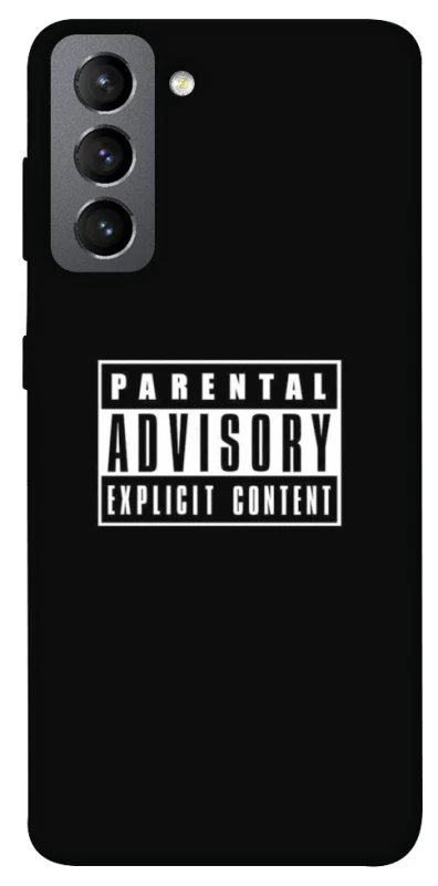 Чохол на Samsung Galaxy S21 FE Parental Advisory Label фото 1 з 1