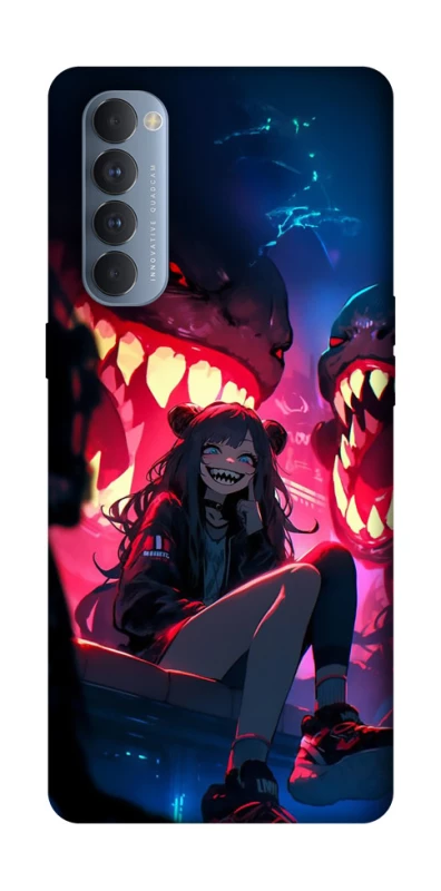 Чехол на Oppo Reno 4 Pro Anime girl фото 1 из 1