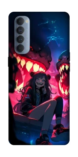 Чохол на Oppo Reno 4 Pro Anime girl фото 1 з 1