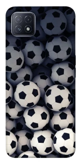 Чехол на Oppo A73 Футбольные мячи фото 1 из 1