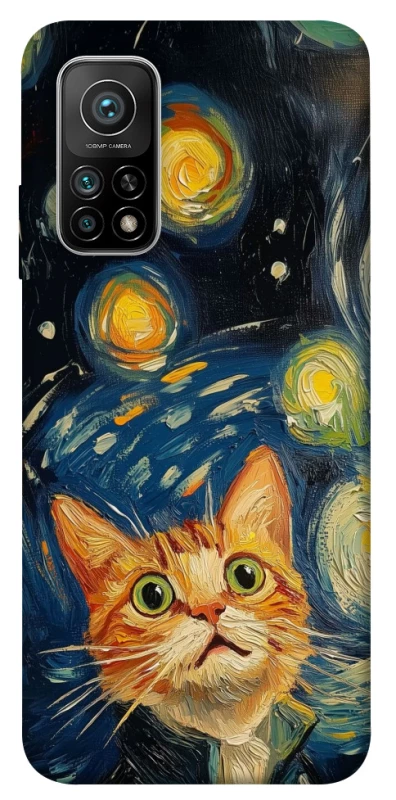 Чохол на Xiaomi Mi 10T paint cat фото 1 з 1