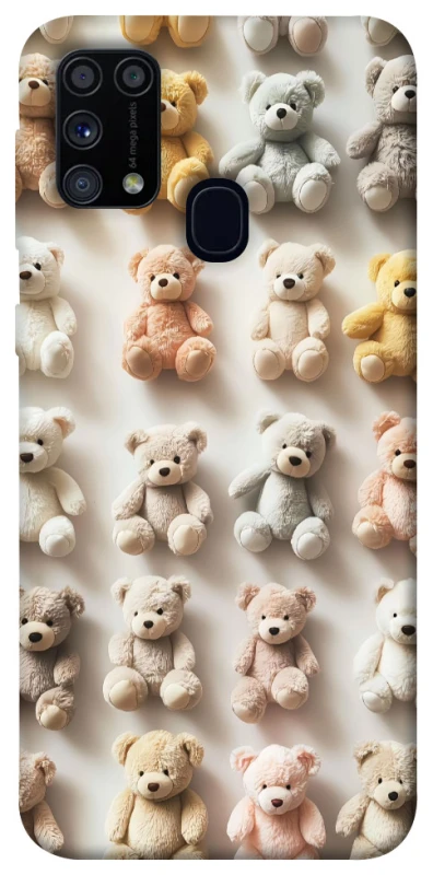 Чохол на Samsung Galaxy M31 Teddy Bears фото 1 з 1