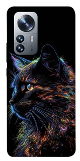 Чохол на Xiaomi 12 / 12X Чорний кіт фото 1 з 1
