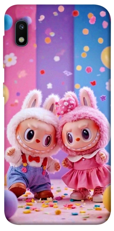 Чохол на Samsung Galaxy A10 (A105F) Labubu twins ver.3 фото 1 з 1