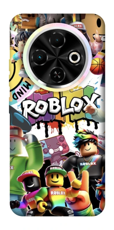 Чохол на TECNO Spark 30C Roblox Characters Collage фото 1 з 1