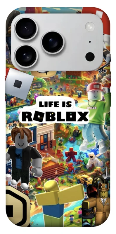 Чохол на Apple iPhone 17 Pro Max (6.9") Life is Roblox фото 1 з 1