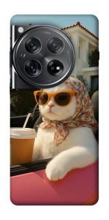 Чехол на OnePlus 12 Stylish Cat Cruise фото 1 из 1