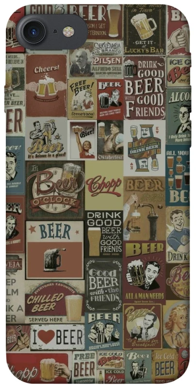 Чехол на Apple iPhone 7 / 8 (4.7") Retro collage ver.1 фото 1 из 1