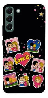 Чехол на Samsung Galaxy S22+ Love is фото 1 из 1