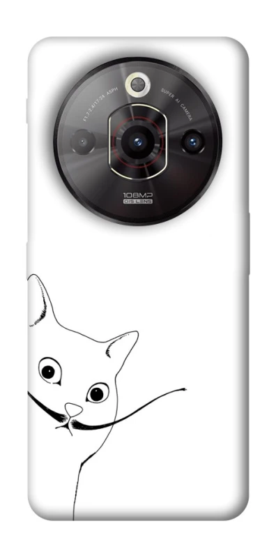 Чехол на ZTE Nubia Focus Pro Кот Дали фото 1 из 1