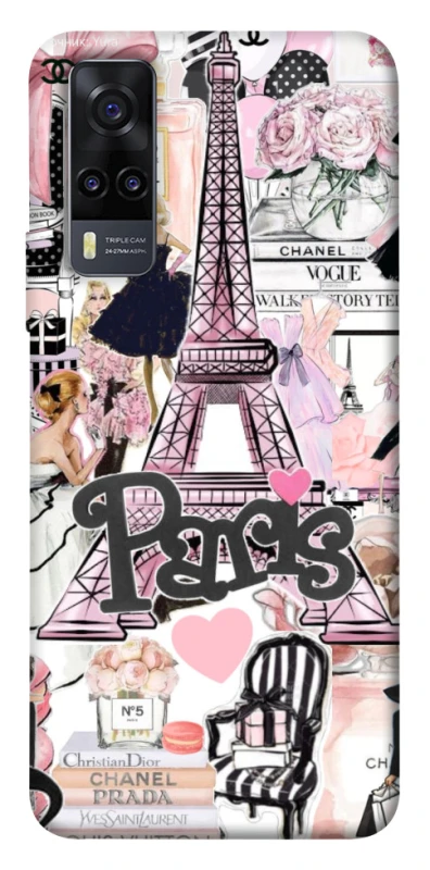 Чохол на Vivo Y31 Fashion collage ver.8 фото 1 з 1