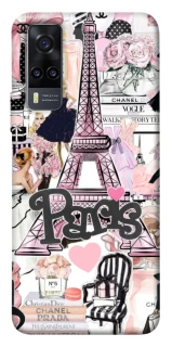 Чехол на Vivo Y31 Fashion collage ver.8 фото 1 из 1