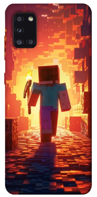 Чехол на Samsung Galaxy A31 Minecraft adventure фото 1 из 1