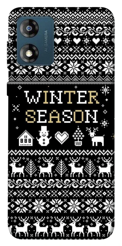 Чохол на Motorola Moto E13 Christmas jumper ver.1 фото 1 з 1