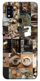 Чохол на ZTE Blade A51 Coffee collage ver.3 фото 1 з 1