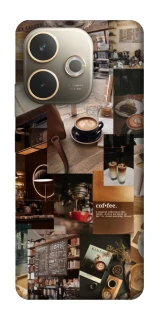 Чехол на Oppo A5 Pro 4G Coffee collage ver.2 фото 1 из 1
