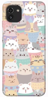 Чохол на Samsung Galaxy A03 Funny Kittens ver.2 фото 1 з 1