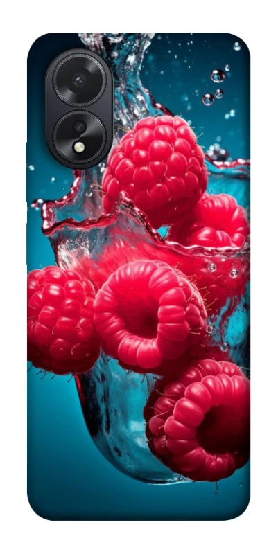 Чохол на Oppo A38 Малинка у воді фото 1 з 1