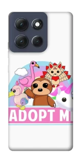 Чохол на Motorola Moto G86 Power Adopt Me Pets Logo фото 1 з 1
