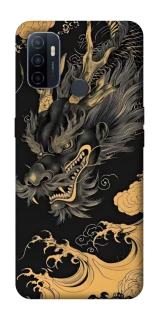 Чохол на Oppo A53 / A32 / A33 gold dragon фото 1 Чохол на Oppo A53 / A32 / A33 gold dragon фото 1 з 1