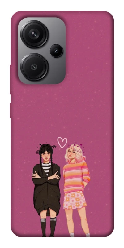 Чехол на Xiaomi Redmi Note 13 Pro+ Raven & Rainbow Wednesday фото 1 из 1