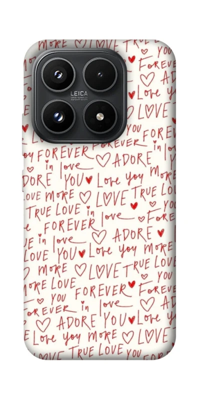 Чохол на Xiaomi 17 Love aesthetic ver.4 фото 1 з 1