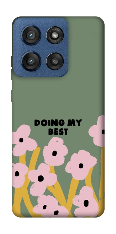 Чохол на Motorola Edge 60 Stylus Doing my best фото 1 з 1