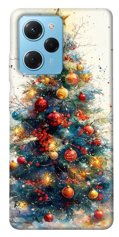 Чехол на Xiaomi Poco X5 Pro 5G Новогодний v36 фото 1 из 1