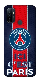 Чохол на Oppo A53 / A32 / A33 FC PSG v1 фото 1 Чохол на Oppo A53 / A32 / A33 FC PSG v1 фото 1 з 1