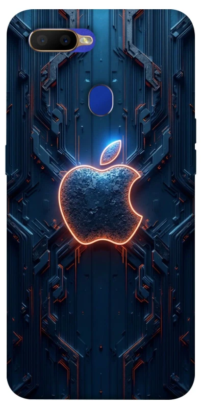 Чохол на Oppo A5s Apple logo ver.1 фото 1 з 1
