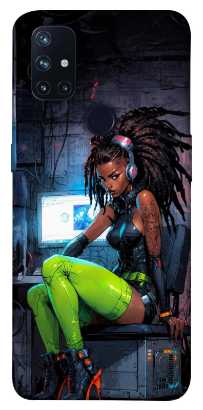 Чохол на OnePlus Nord N10 5G Cyber girl фото 1 з 1