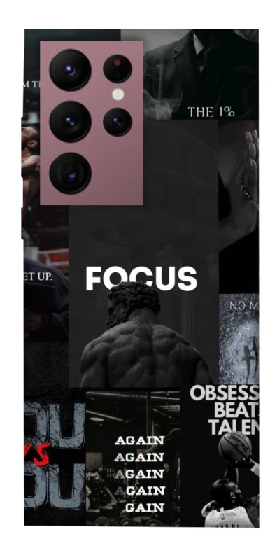 Чохол на Samsung Galaxy S22 Ultra Focus collage фото 1 з 1