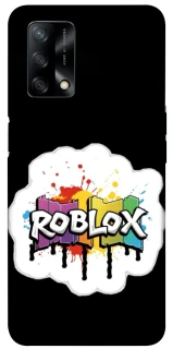 Чохол на Oppo A74 4G Roblox logo ver.2 фото 1 з 1