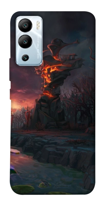 Чохол на Infinix Hot 12i Dota road фото 1 з 1