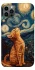 Чохол на Apple iPhone 12 Pro (6.1") van gogh cat фото 1 з 1
