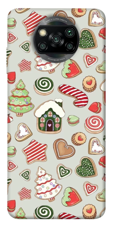 Чехол на Xiaomi Poco X3 NFC / Poco X3 Pro Новогодний v7 фото 1 из 1